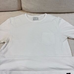 Faherty White Pocket Tee